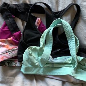 Women’s lululemon sports bra bundle